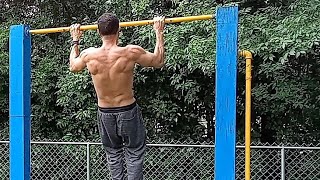 Pull-ups to Dips 20-30 sec rest (3 Rounds) See Description