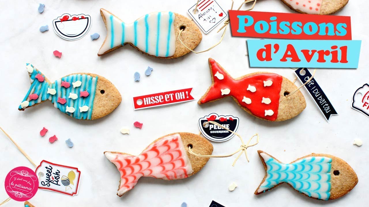 Biscuits Poissons Pour Le Premier Avril Concours Youtube