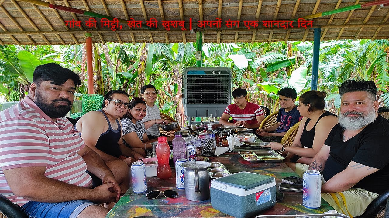 A Joyful Day with Family and Friend at Farm 🌾🐐 | Pure Village Vibes | गाँव की सुकून भरी झलक