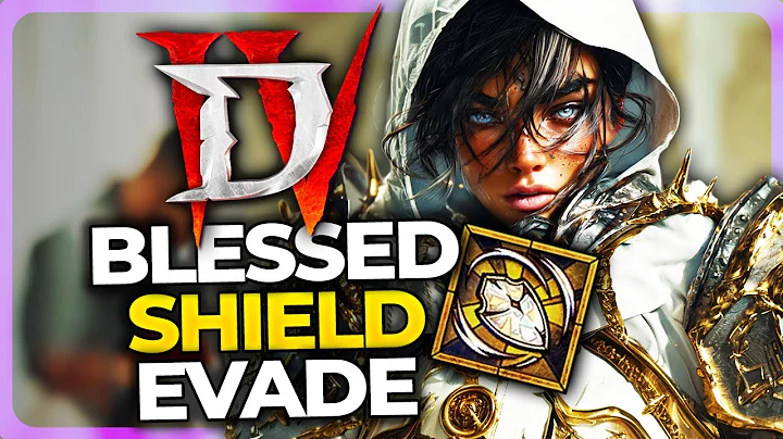 EVADE PALADIN! BLESSED SHIELD BUILD GUIDE - Diablo 4 Season 11 Paladin Build Guide