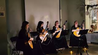 J.S. Bach - BWV 619, Christe, du Lamm Gottes (guitar quartet)