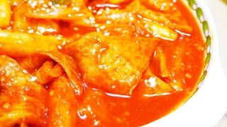 초간단 국물 떡볶이 만들기 [How to make Tteokbokki,トッポギの作り方]