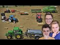 Żniwa Owsa & Rozlewanie Gnojowicy | Paczkowanie Snopków | Farming Simulator 22 | "od Zera" #32