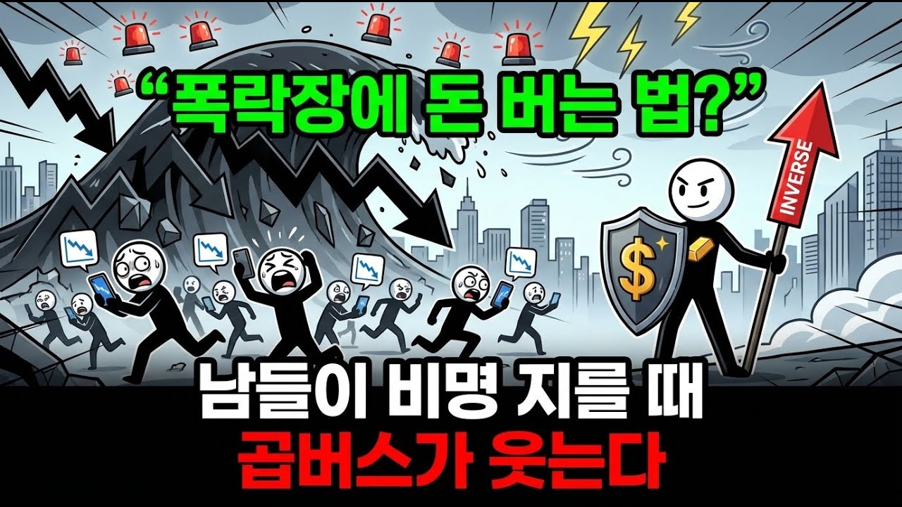 폭락장에 전 재산 2배 불리는 금단의 기술... '숏'을 모르면 평생 개미입니다
