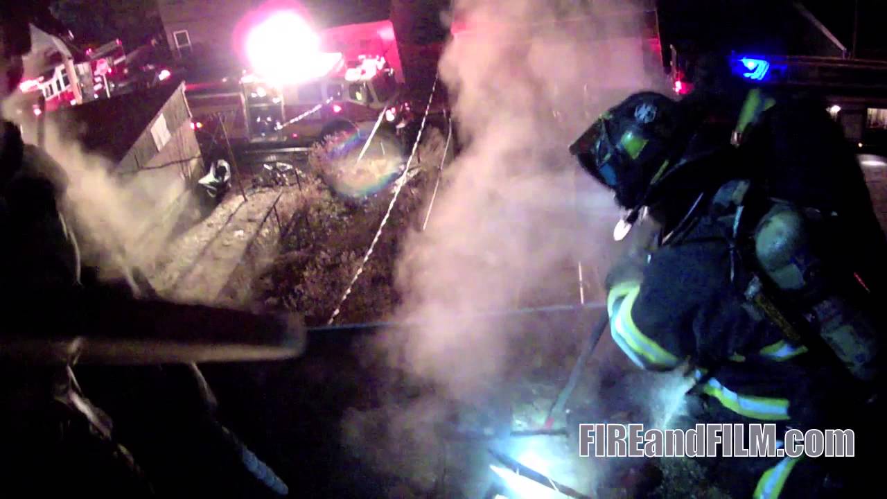 Helmet Camera: Two House Fires - 1/1/14