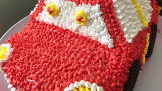 Car Cake In English | قار قيق | कार केक | Very Easy Birthday Car Cake Kids Love it | @ZoeyaKitchen screenshot 4