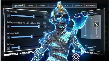 🔥Bgmi sensitivity settings 2025 🥵 | Bgmi best sensitivity settings 😱 | Zero recoil sensitivity bgmi.