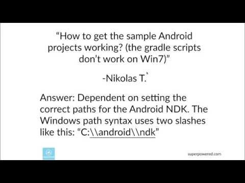 Setting up Android Studio and Android NDK & Gradle for Windows 7 for Superpowered Audio