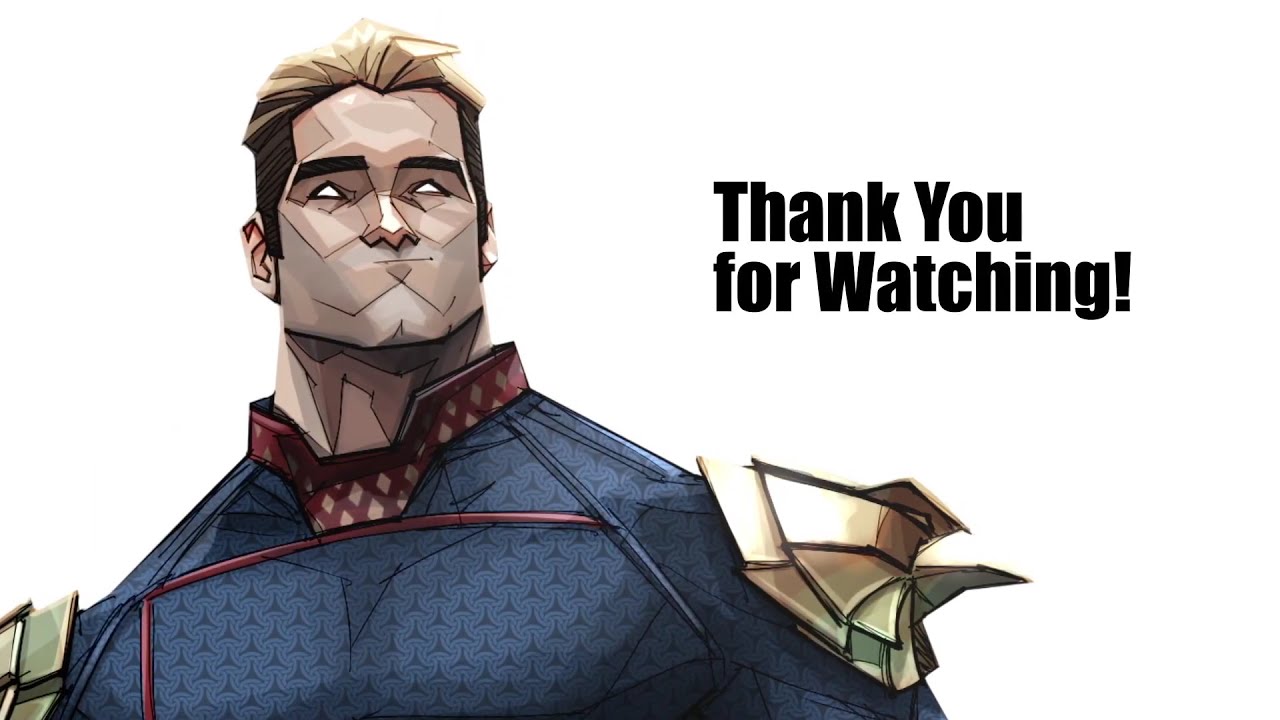 Homelander Draw Steps The Boys Tv Show Youtube