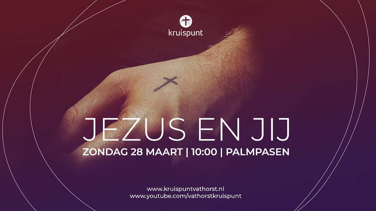 Kerkdienst Kruispunt Vathorst 28 maart 2021 (Palm Pasen) - YouTube