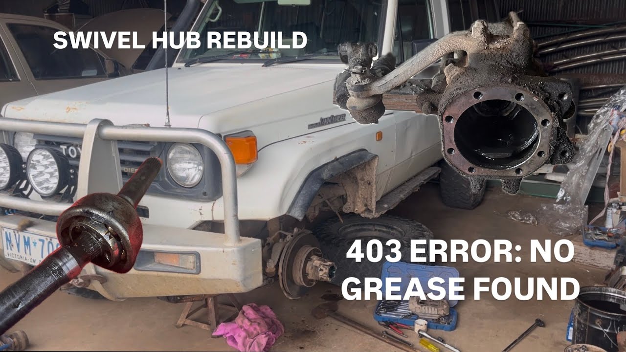 HZJ75 Swivel Hub Rebuild. PT 1