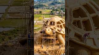 THE WORLD’S MOST INCREDIBLE TURTLE HOUSE TRANSF#shorts