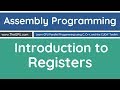 Learn Assembly Programming - Introduction to Registers