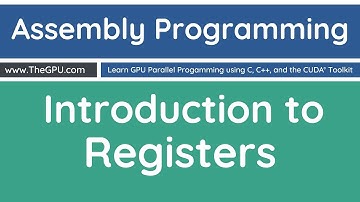 Learn Assembly Programming - Introduction to Registers