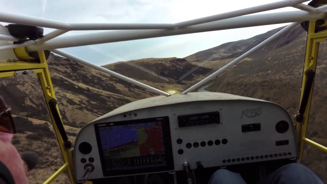 Kitfox Flying -River Run - YouTube
