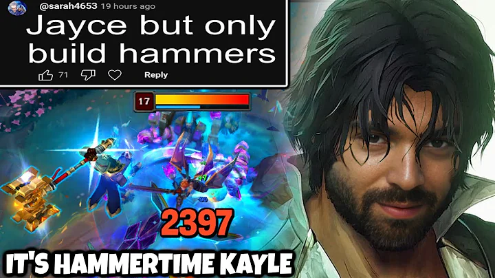 Jayce but I only build Hammers so I can truly One-Shot Hammertime