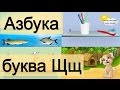 Азбука. Учим буквы. Буква Щ.