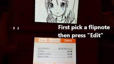How to Post Flipnotes on Flipnote Hatena DSI Part 1