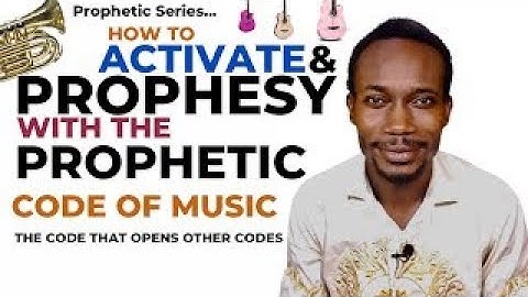 HOW TO ACTIVATE AND PROPHESY WITH THE PROPHETIC CODE OF MUSIC | HOW TO SEE AND PROPHESY WITH MUSIC