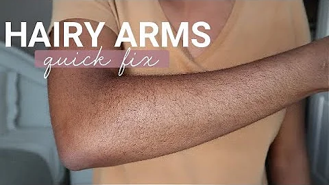 Hairy Arms Hack: No Shaving, Waxing, Laser Removal or Epilating!