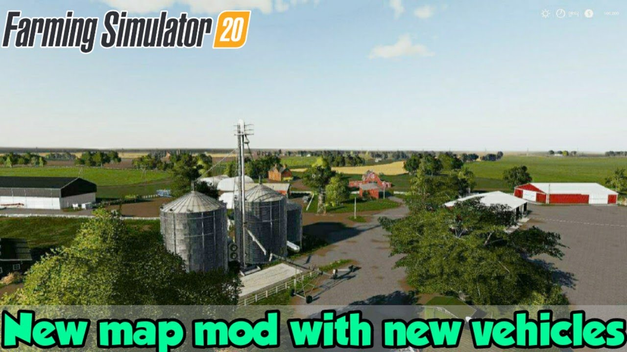 FS 20 New Map Mod full with new vehicles