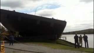 Trinity Marine Barge Launch