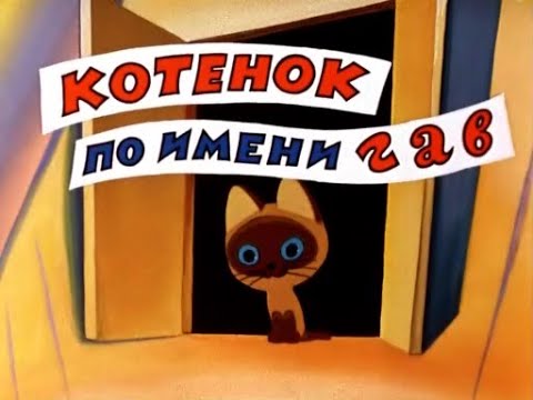 Котенок Гав .Он Шарик !