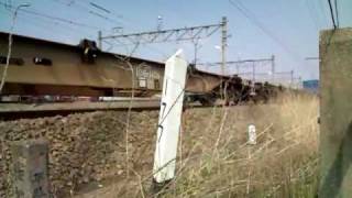 EF200形牽引 951レ 通過 FREIGHT type EF200