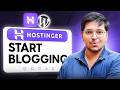 I Started Blogging With HOSTINGER at ₹3000 ONLY | How To Start Blogging In 2025 In Hindi ?