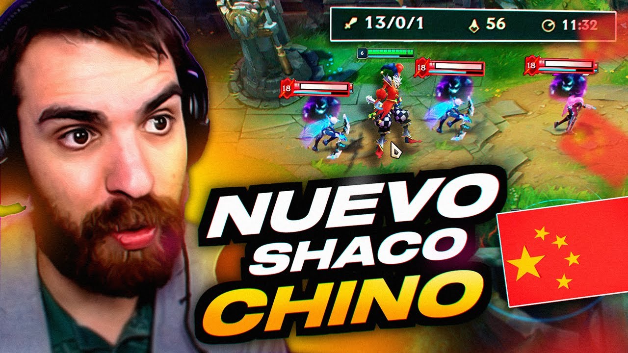 🤯 ¡LA NUEVA BUILD de SHACO CHINO! + BUILD RUNAS Y PLAN DE PARTIDA ...