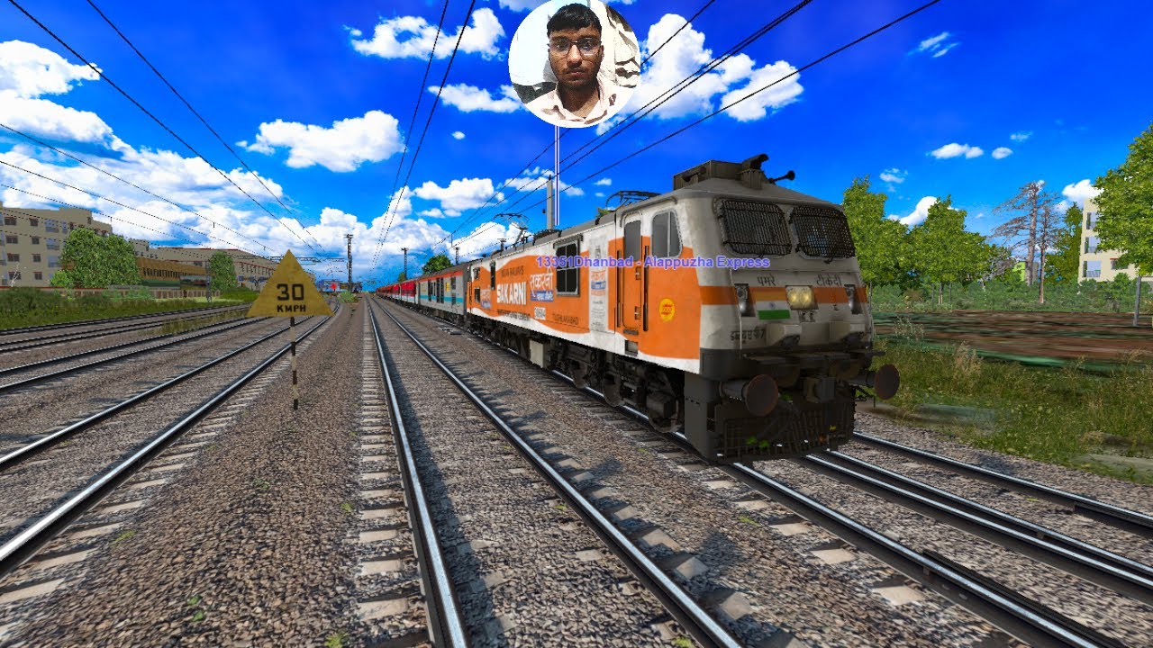 FINAL PART OF WEEKLY SF EXPRESS HOERAH TO BIKANER SER V9 INDIAN TRAIN SIM PC
