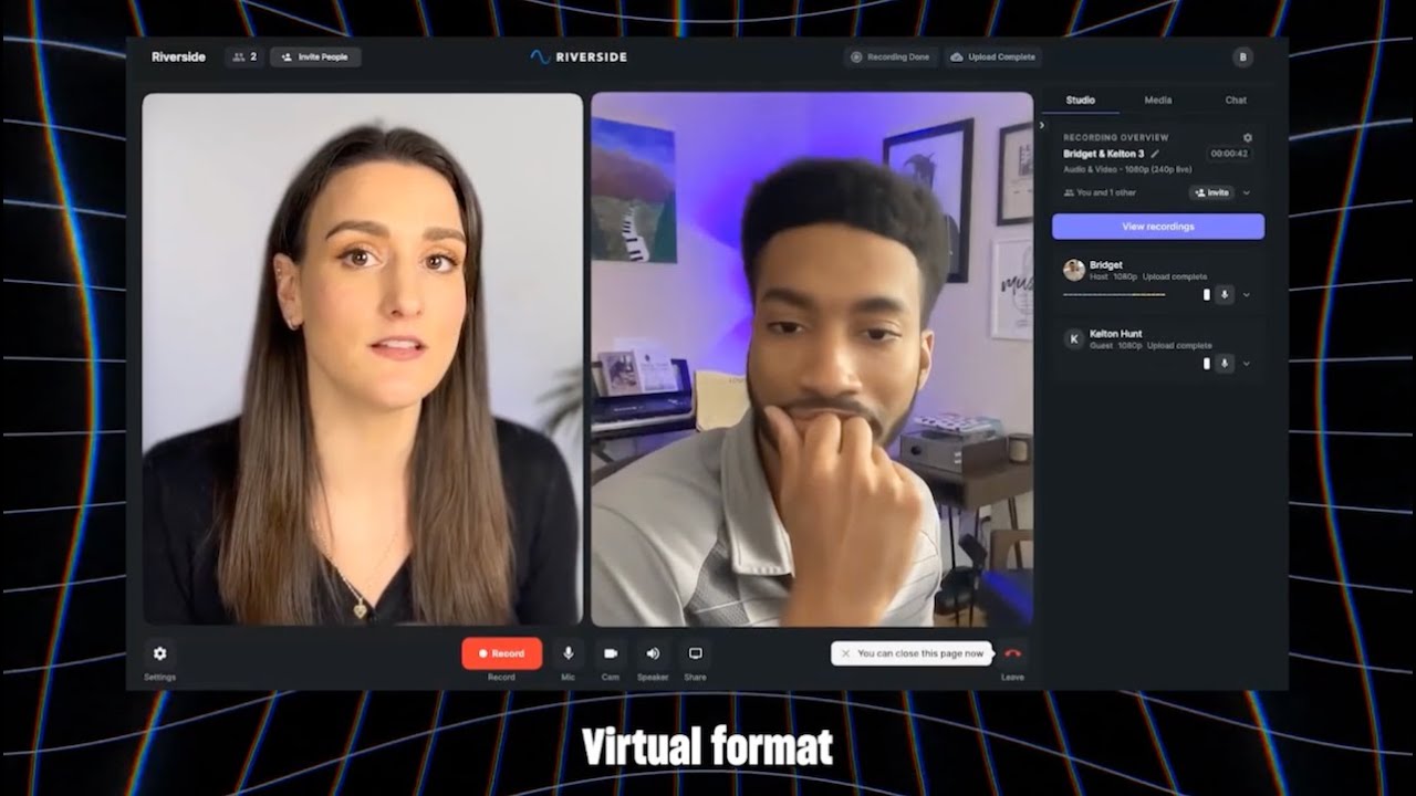 Virtual Formats Example Virtual Format Podcasting - YouTube