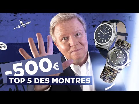 5 MONTRES À MOINS DE 500€