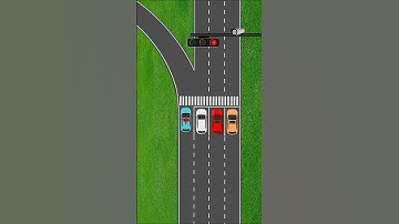 Traffic Signal Rules#driving #automobile #drivingtutorial
