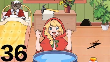 Brain Tease Puzzle Level 36 Help The Girl Cook A Secret Soup Walkthrough Solution