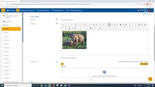 How to Add an Image in Moodle