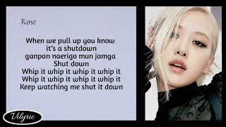 BLACKPINK – Shut Down ( Easy Lyric )