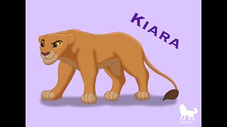 Procreate Speedpaint: Kiara from The Lion King 2