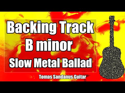 b-minor-backing-track---bm---sad-slow-metal-rock-ballad-guitar-jam-backtrack