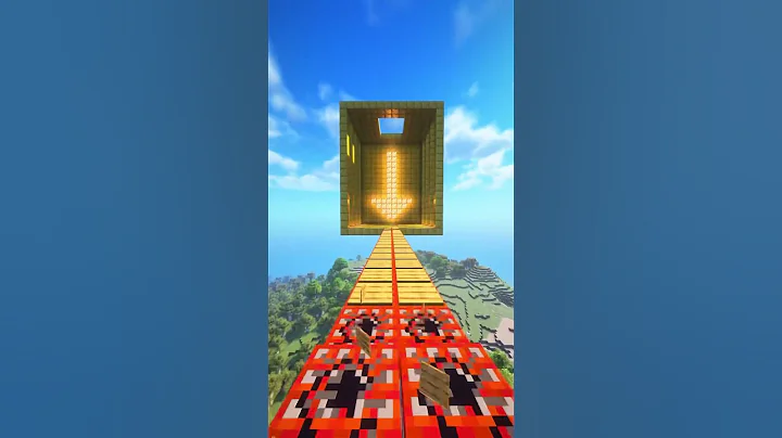 TNT Run (OP Ending)😍#minecraft #shorts