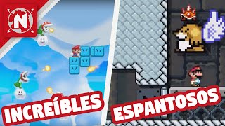 Los MEJORES y PEORES Niveles CREADOS en Mario Maker 2