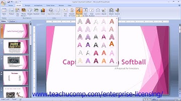 Microsoft Office PowerPoint Tutorial 2013 Drawing Objects 11.5 Employee Group Training