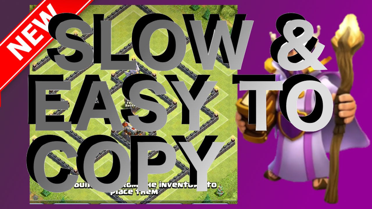 Easy To Copy The Castle! The BEST New Th11 Hybrid Base!  | Clash Of Clans