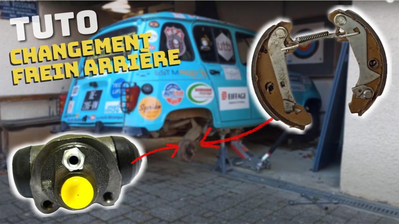 Comment Changer Facilement ses Mâchoires et Récepteur de Freins arrière sur une 4L