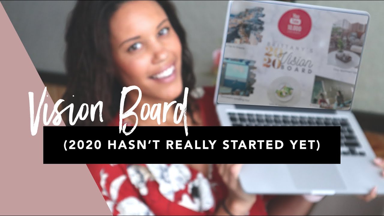 How to Make a Digital VISION BOARD to Live Your Dreams in 2020 | It's Not Too Late