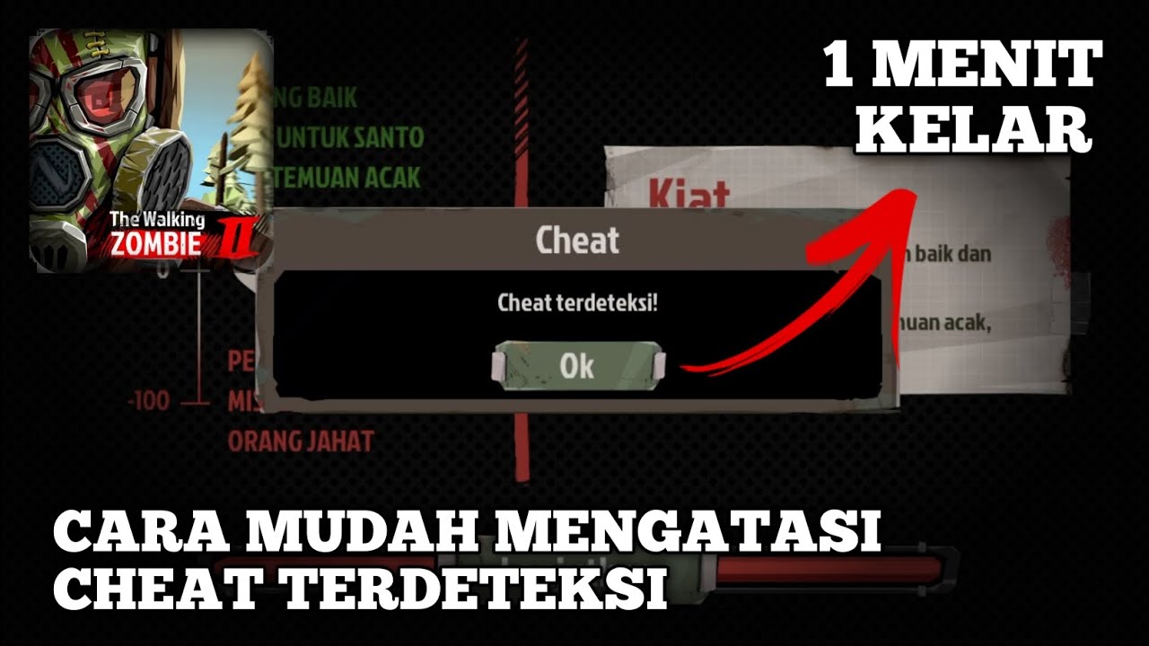 Cara Mengatasi Cheat Terdeteksi | The Walking Zombie 2