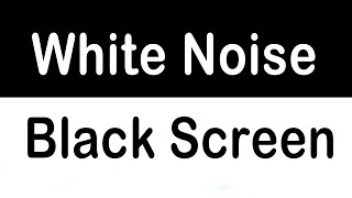 White noise for sleeping | black screen | 24 hours