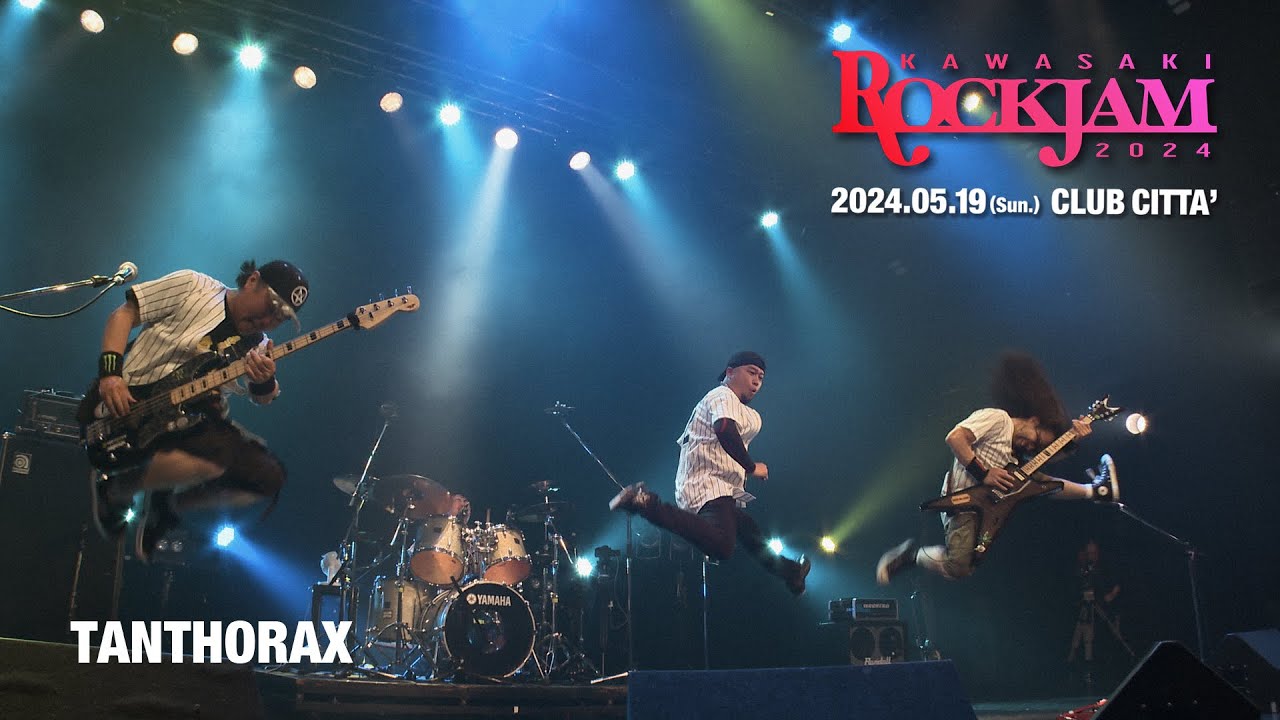 TANTHORAX (ANTHRAX Cover) 2024.05.19 KAWASAKI ROCK JAM 2024 - YouTube