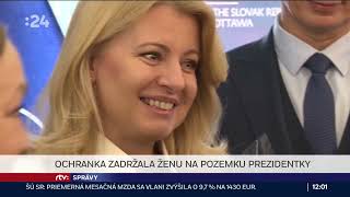 Na Pozemok Zuzany Čaputovej V Pezinku Sa Vlámala Žena, Polícia Ju Zadržala | 4.3.2024