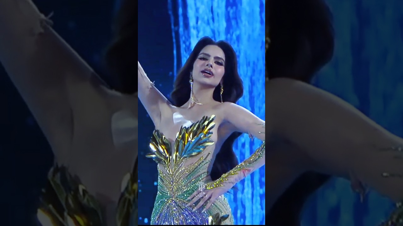 Rachel Gupta’s Iconic Peacock Turn | Evening Gown | MGI 2024